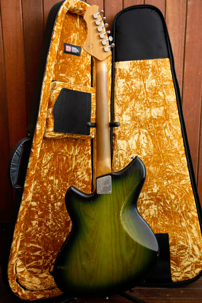 Novo Miris J Cats Eye Burst Electric Guitar - Image 12