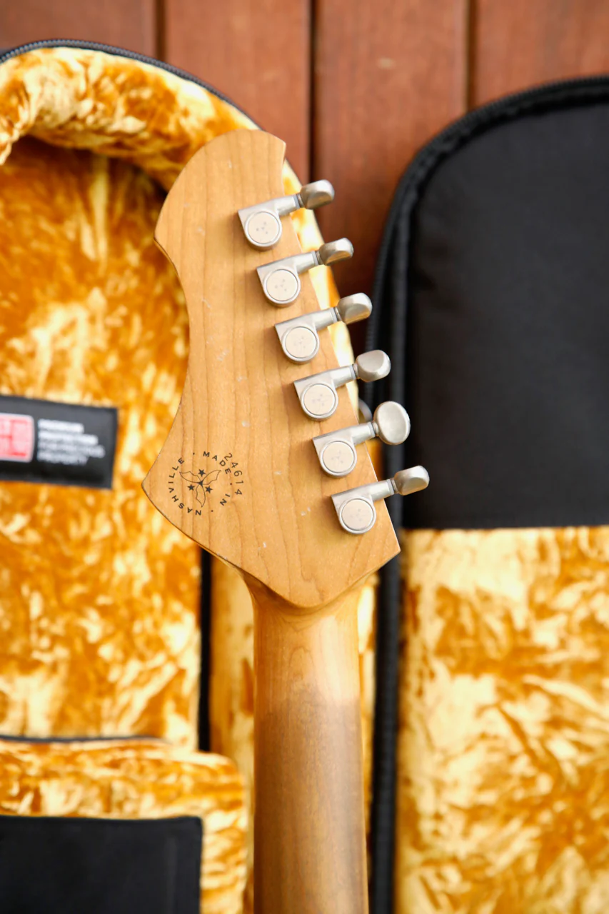 Novo Miris J Cats Eye Burst Electric Guitar - Image 13