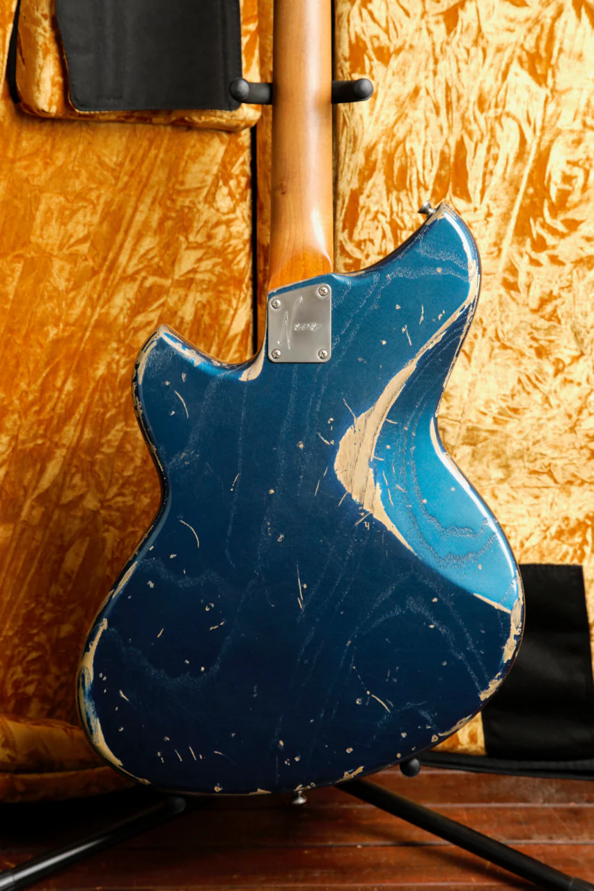 Novo Miris J Custom Lake Como Blue Electric Guitar - Image 12