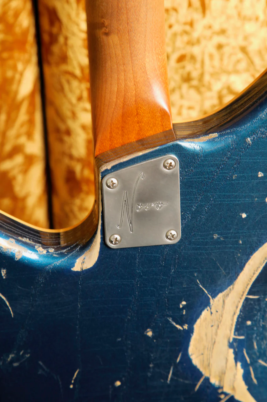 Novo Miris J Custom Lake Como Blue Electric Guitar - Image 16