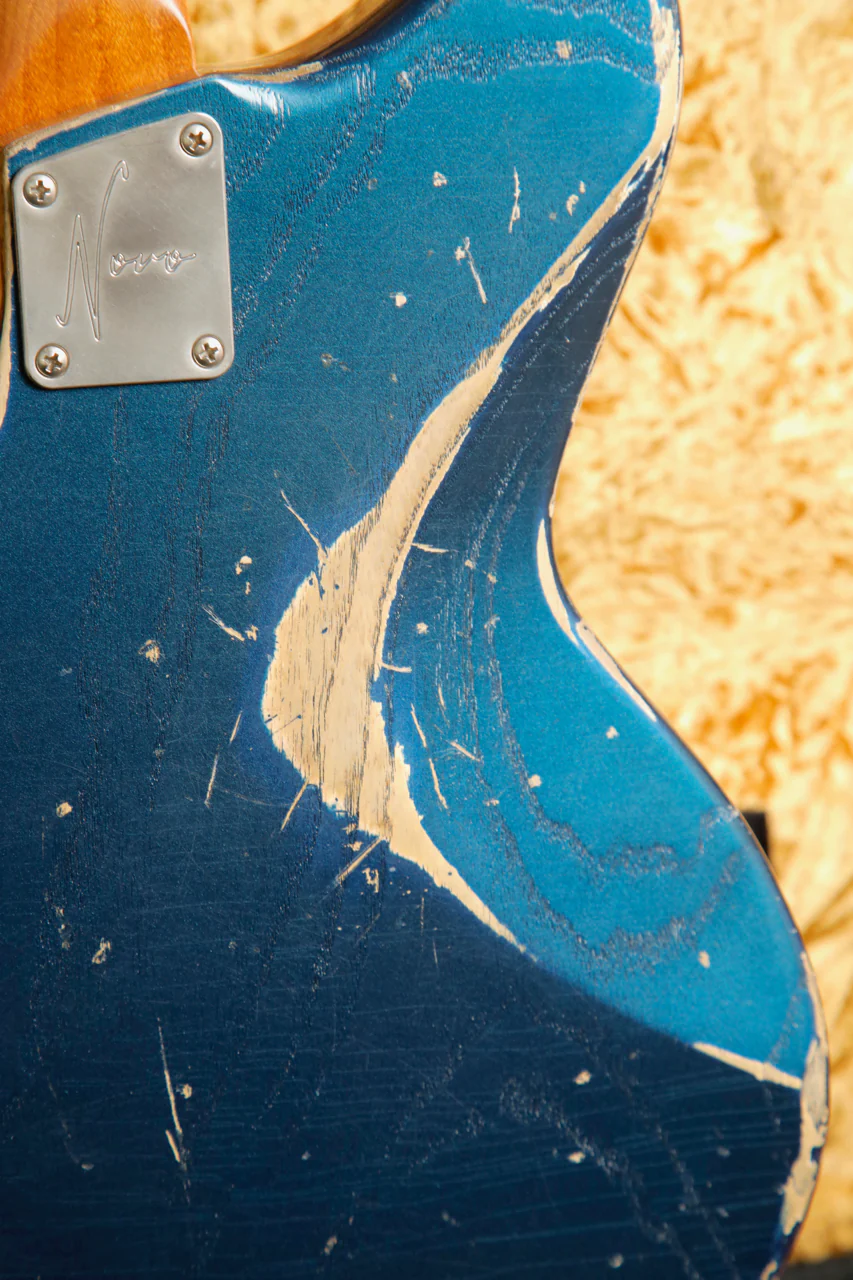 Novo Miris J Custom Lake Como Blue Electric Guitar - Image 17