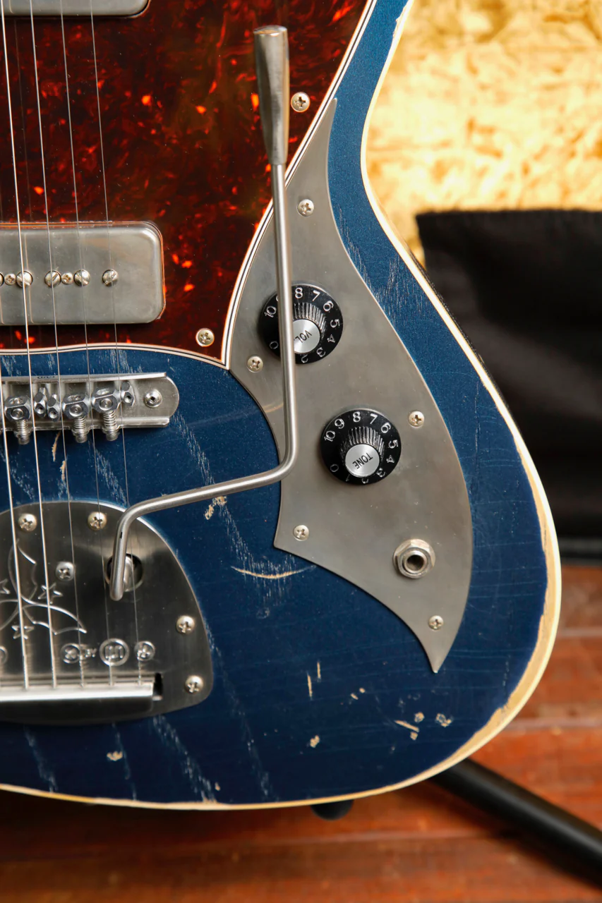 Novo Miris J Custom Lake Como Blue Electric Guitar - Image 7