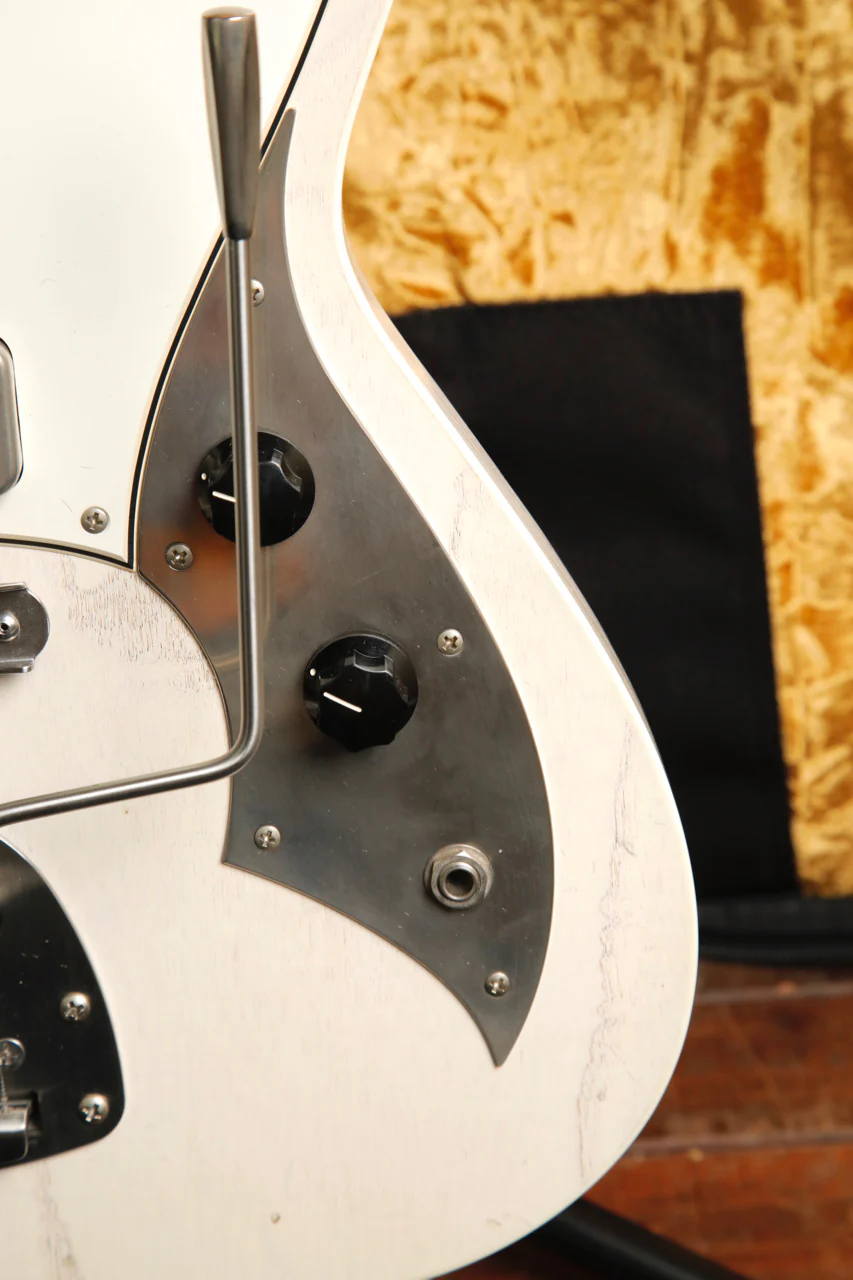Novo Miris J Custom Mary Kaye White Electric Guitar - Image 7