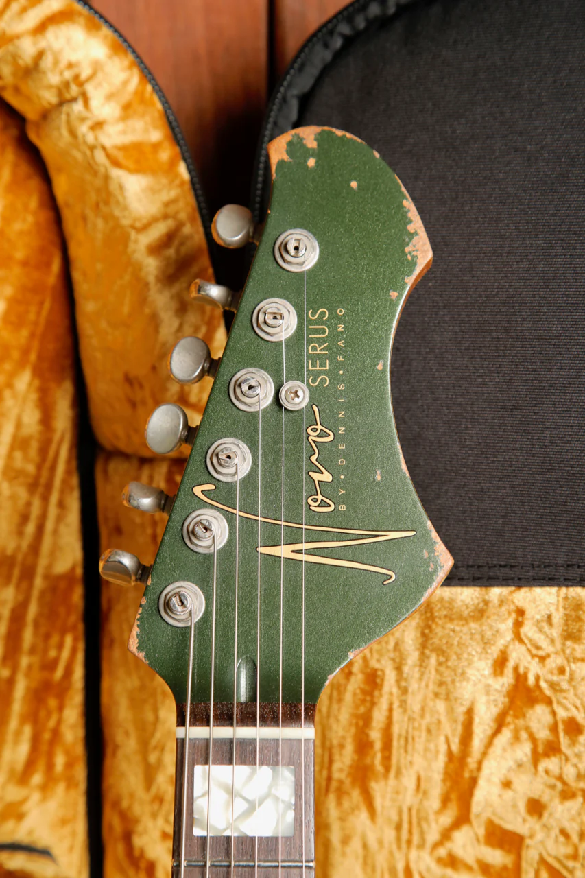 Novo Serus J Custom Cadillac Green Electric Guitar - Image 3