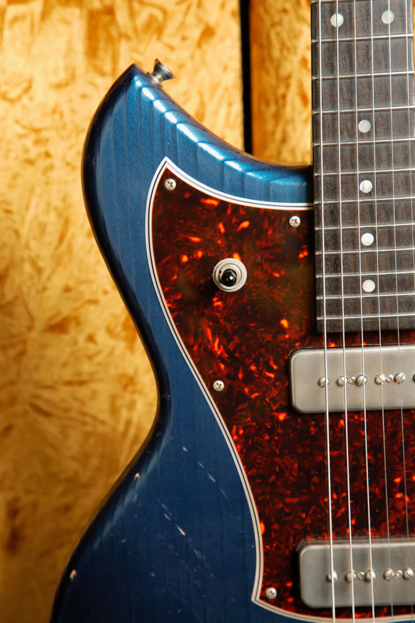 Novo Serus J Custom Lake Como Blue Electric Guitar - Image 5
