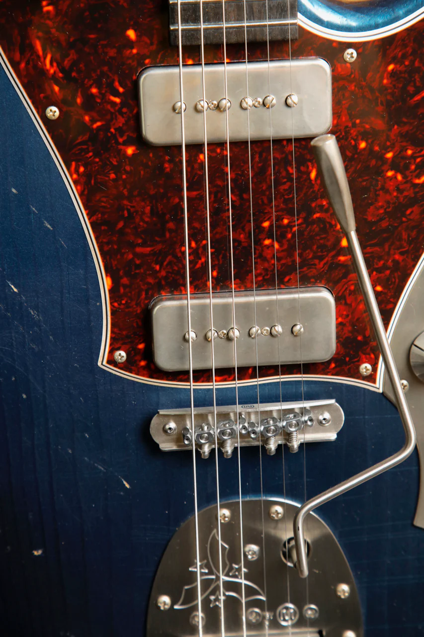 Novo Serus J Custom Lake Como Blue Electric Guitar - Image 6