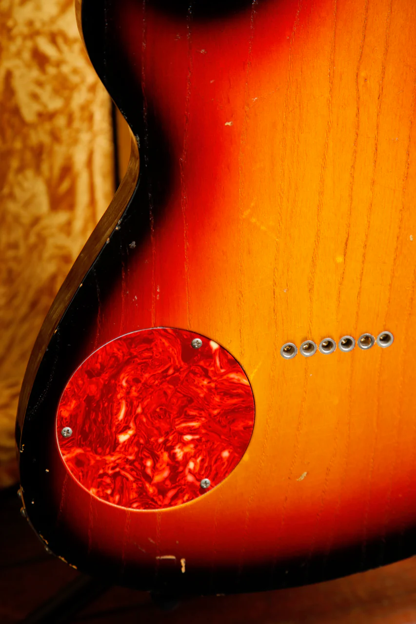 Novo Solus F2 3-Tone Burst Electric Guitar - Image 17
