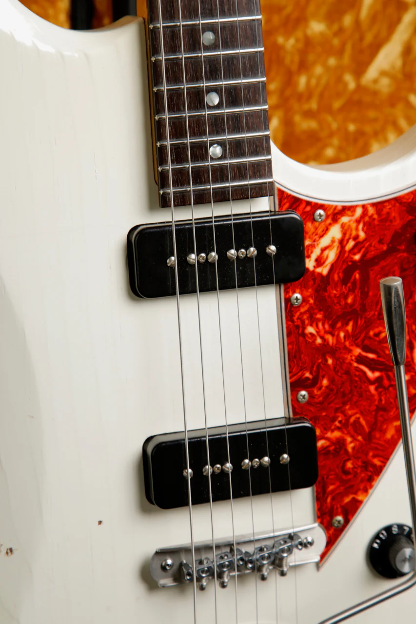 Novo Voltur J Olympic White Electric Guitar - Image 5
