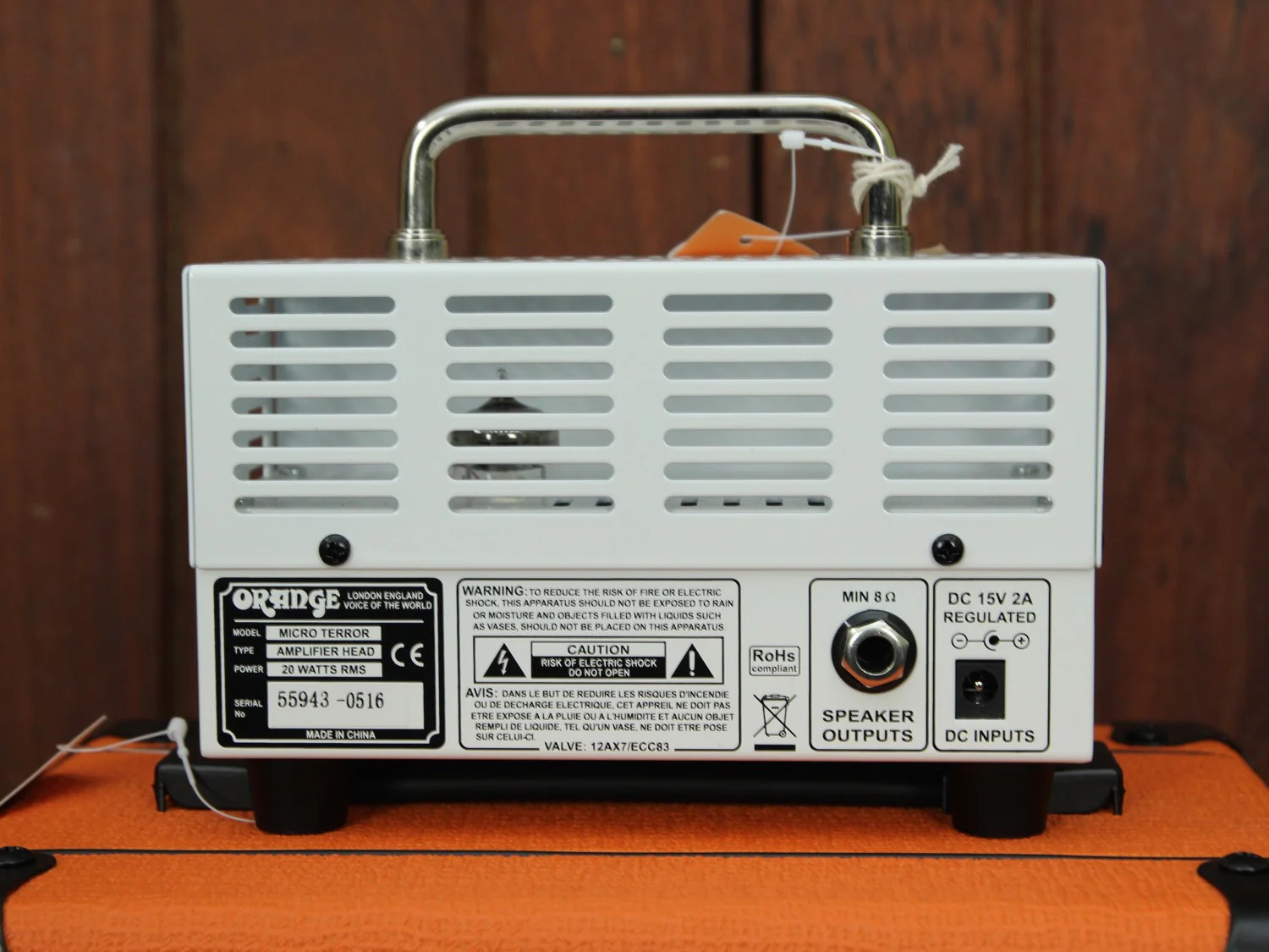 Orange MT20 Micro Terror 20-Watt Guitar Amplifier Head - Image 3