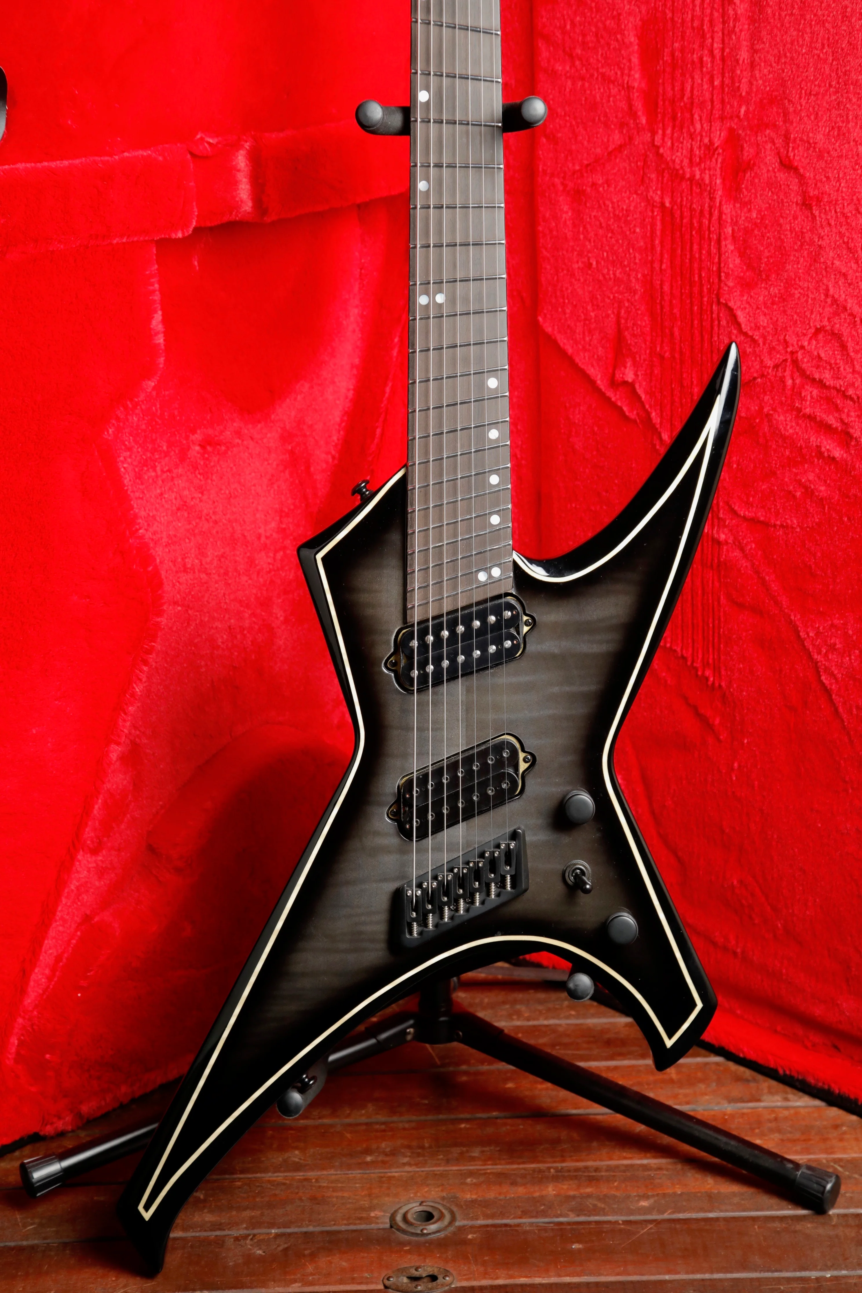 Ormsby Metal X GTR 7-String Run 16 Dahlia Black Electric Guitar Pre-Owned