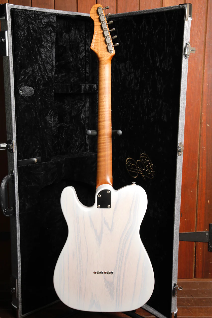 Patrick James Eggle OZ-T-S/S Trans Blonde Burst Electric Guitar - Image 12