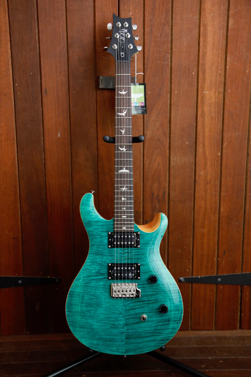 Paul Reed Smith PRS CE24 Maple Top Turquoise - Image 2