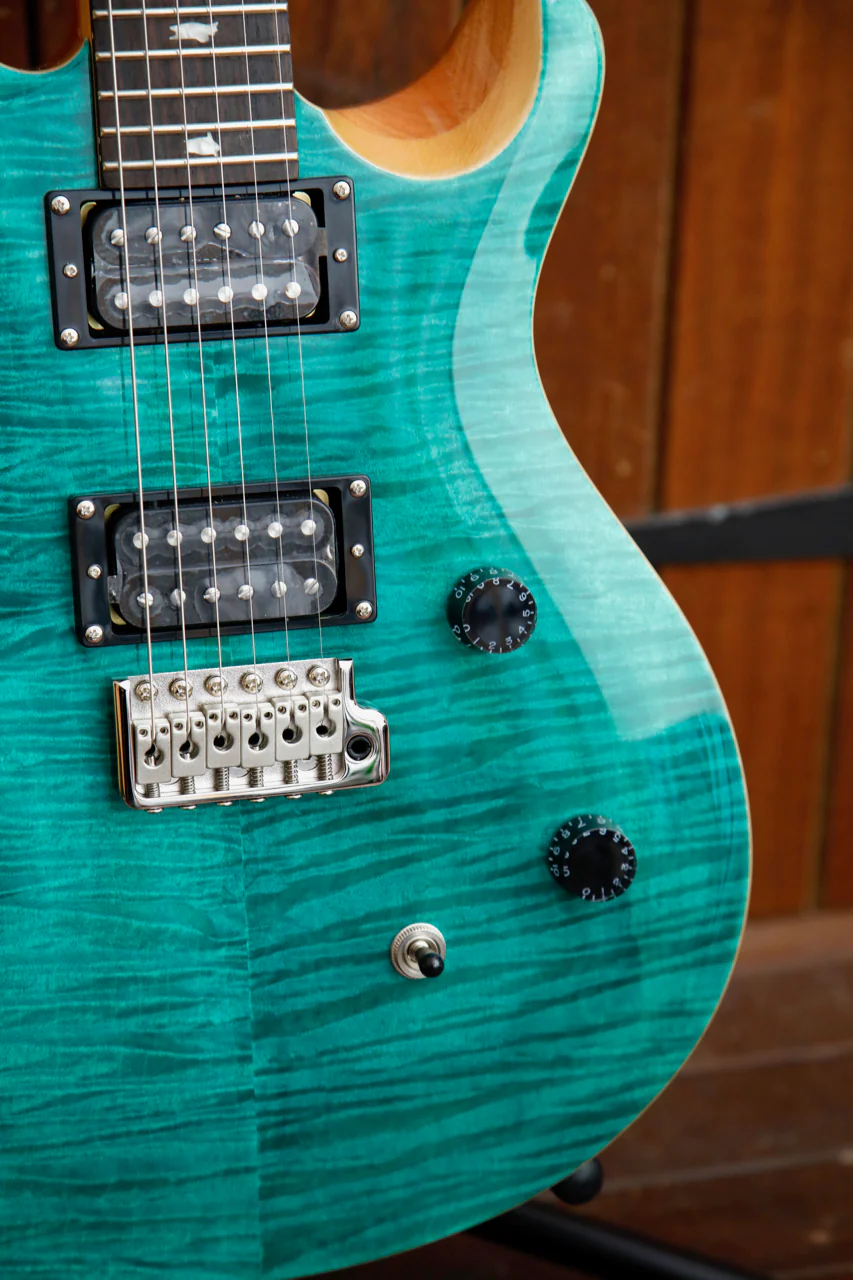 Paul Reed Smith PRS CE24 Maple Top Turquoise - Image 6