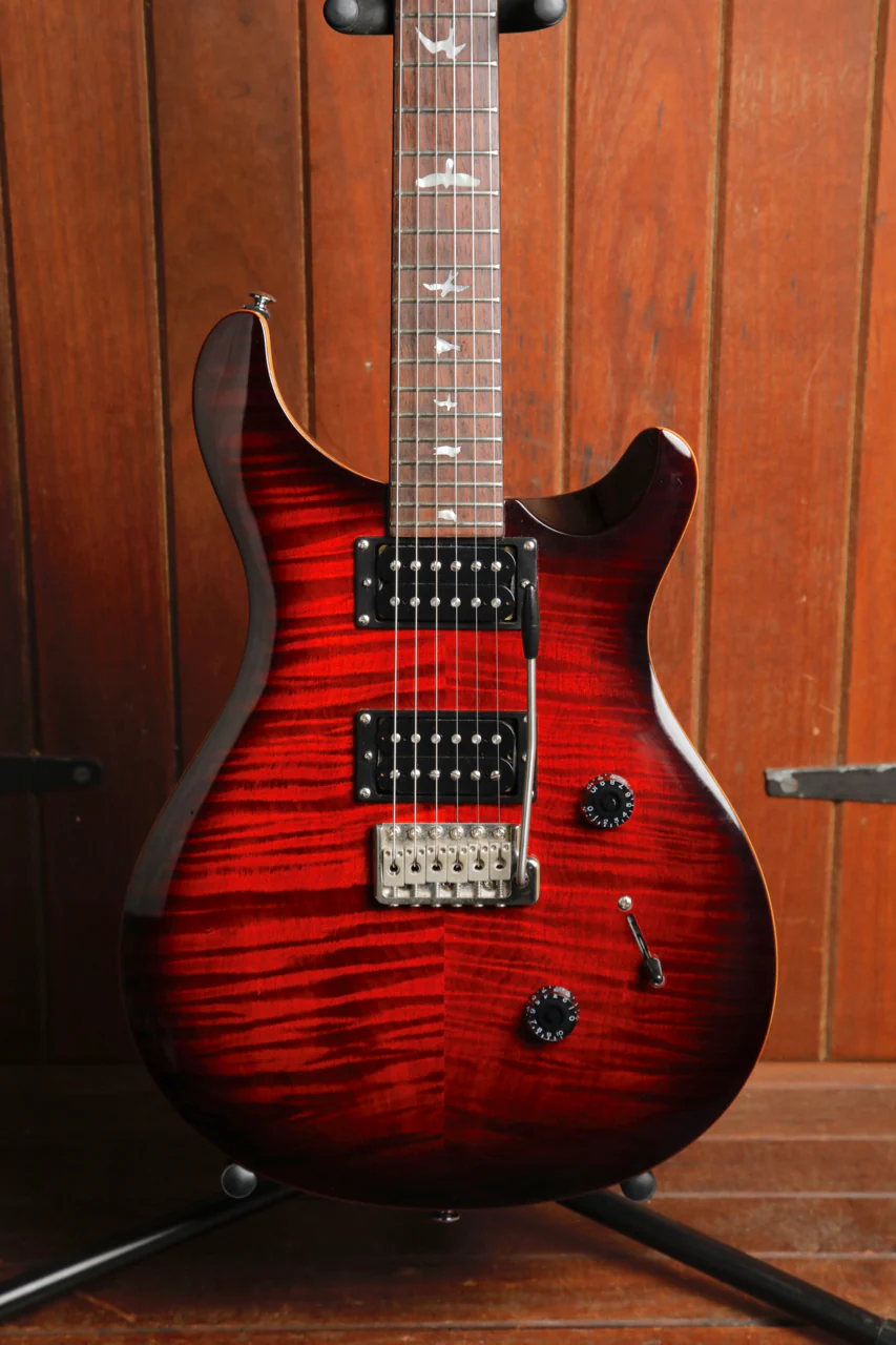 Paul Reed Smith PRS SE Custom 24 Black Cherry Burst Electric Guitar Pre-Owned