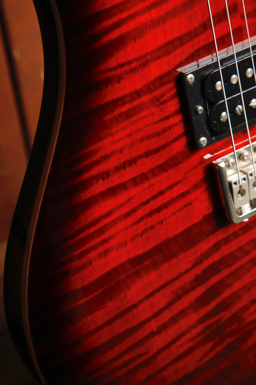 Paul Reed Smith PRS SE Custom 24 Black Cherry Burst Electric Guitar Pre-Owned - Image 8