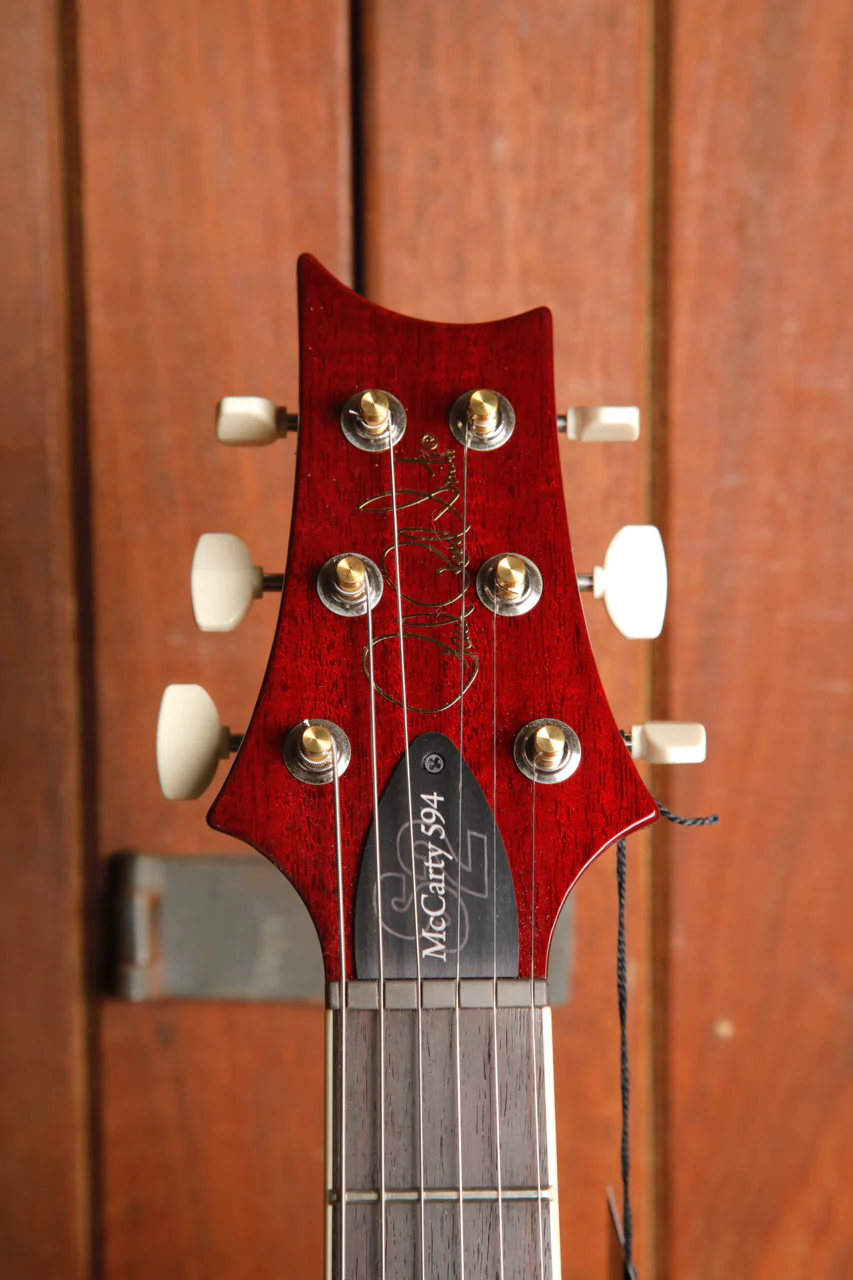 PRS S2 McCarty 594 Singlecut Dark Cherry Sunburst Electric Guitar - Image 3
