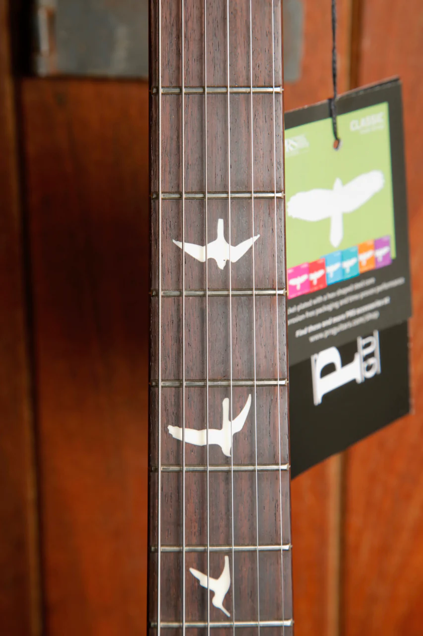 PRS CE24 Faded Grey Black Purple Burst Electric Guitar - Image 4