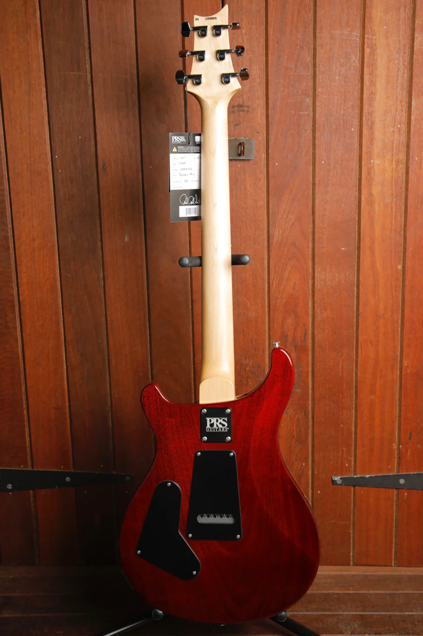 PRS CE24 Dark Cherry Sunburst Electric Guitar - Image 12