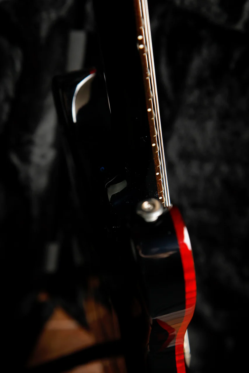 PRS Custom 24 Fire Smokeburst Electric Guitar - Image 11