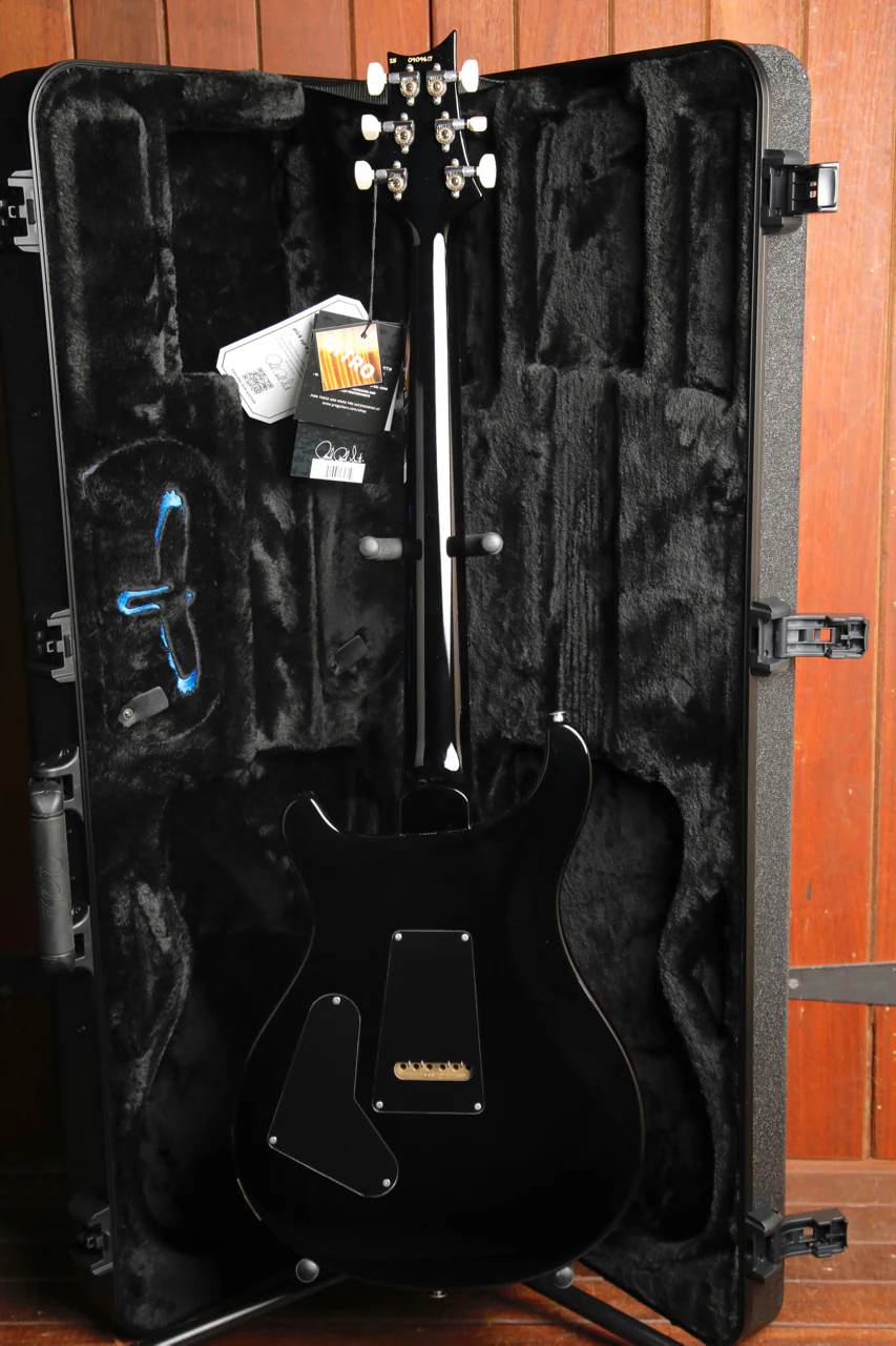PRS Custom 24 Fire Smokeburst Electric Guitar - Image 13