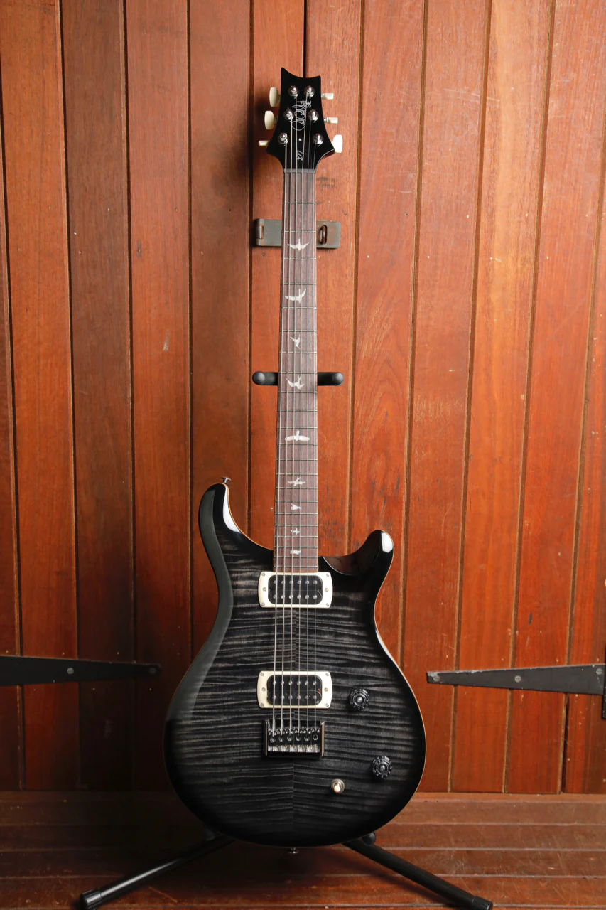 PRS Paul Reed Smith SE 277 Charcoal Burst Baritone Electric Guitar - Image 2