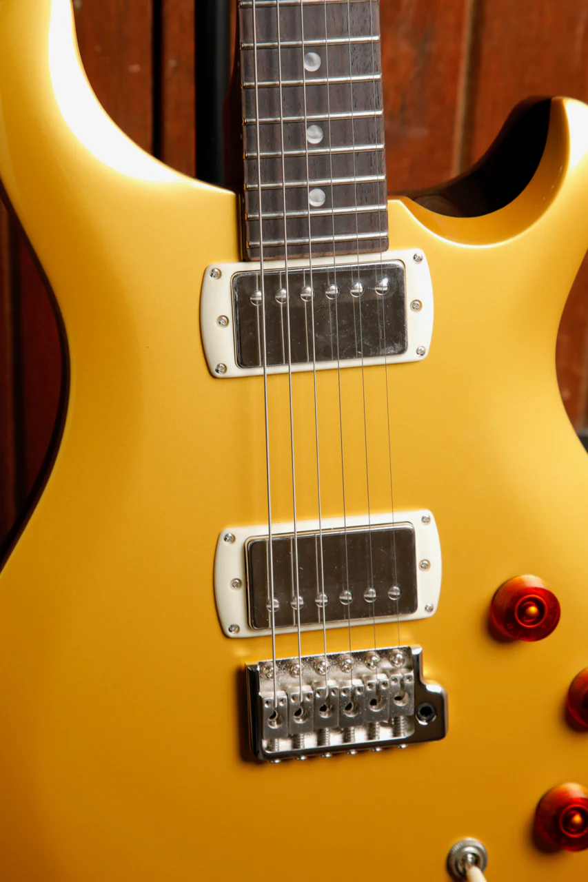 PRS Paul Reed Smith SE DGT Moons Gold Top Electric Guitar - Image 5
