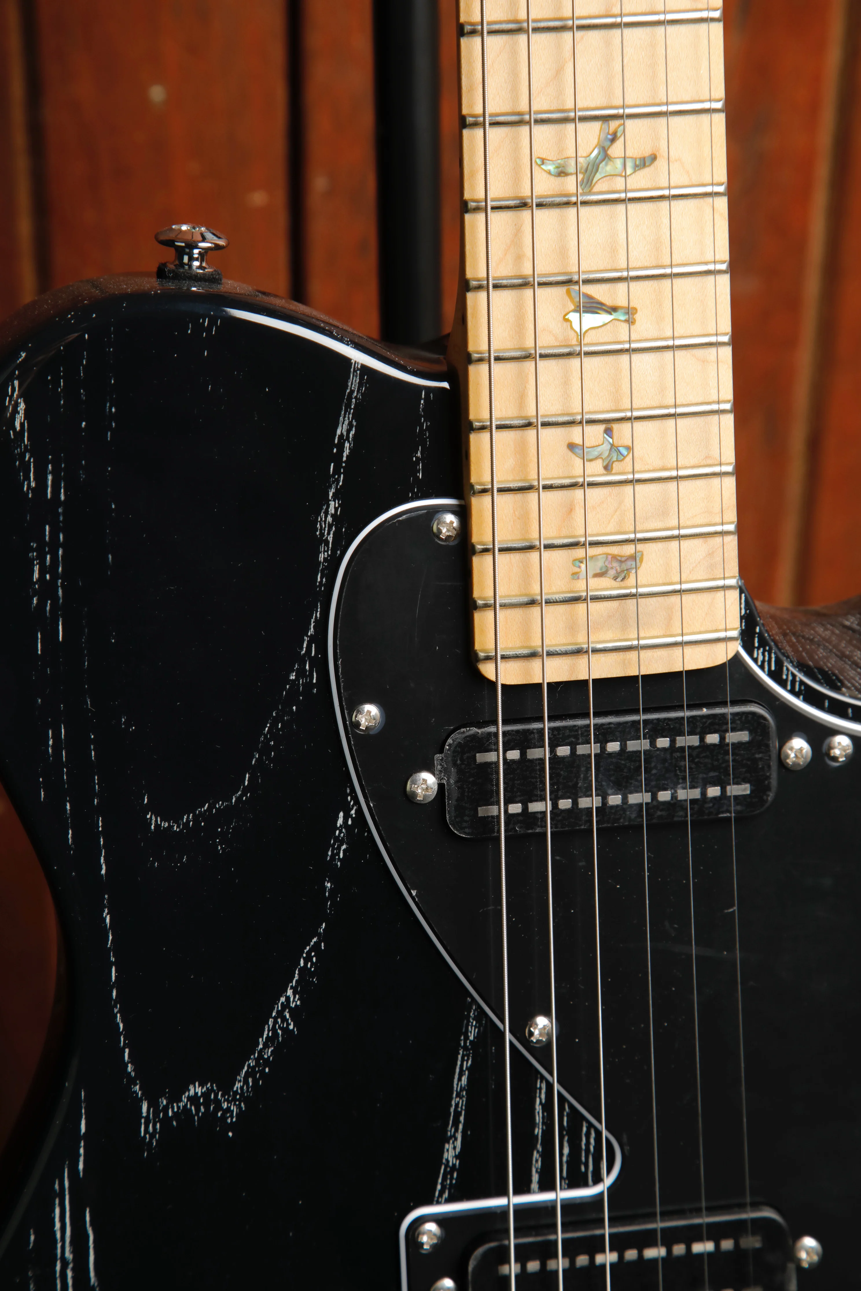 PRS Paul Reed Smith SE NF53 Black Dog Hair Electric Guitar - Image 5