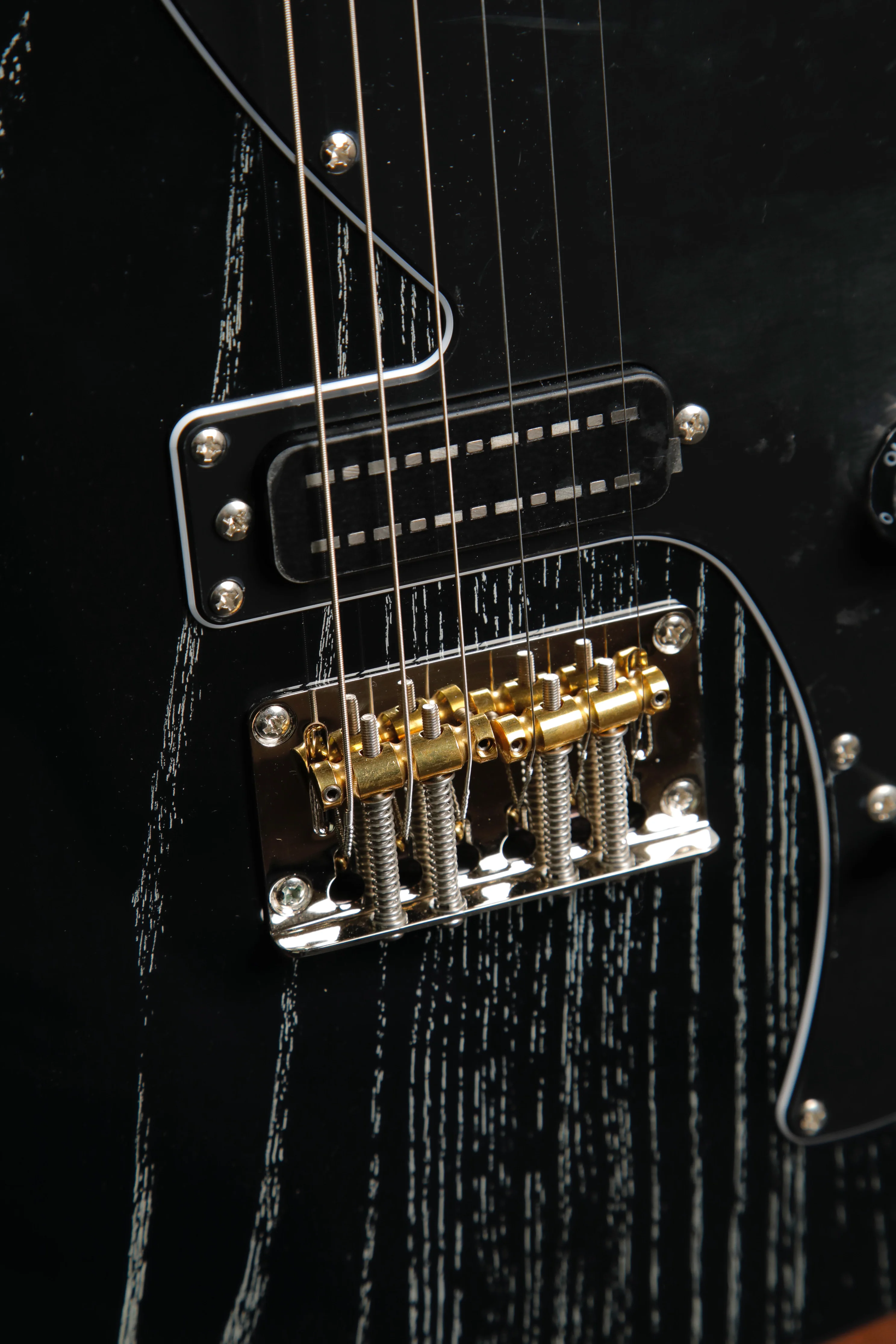 PRS Paul Reed Smith SE NF53 Black Dog Hair Electric Guitar - Image 6