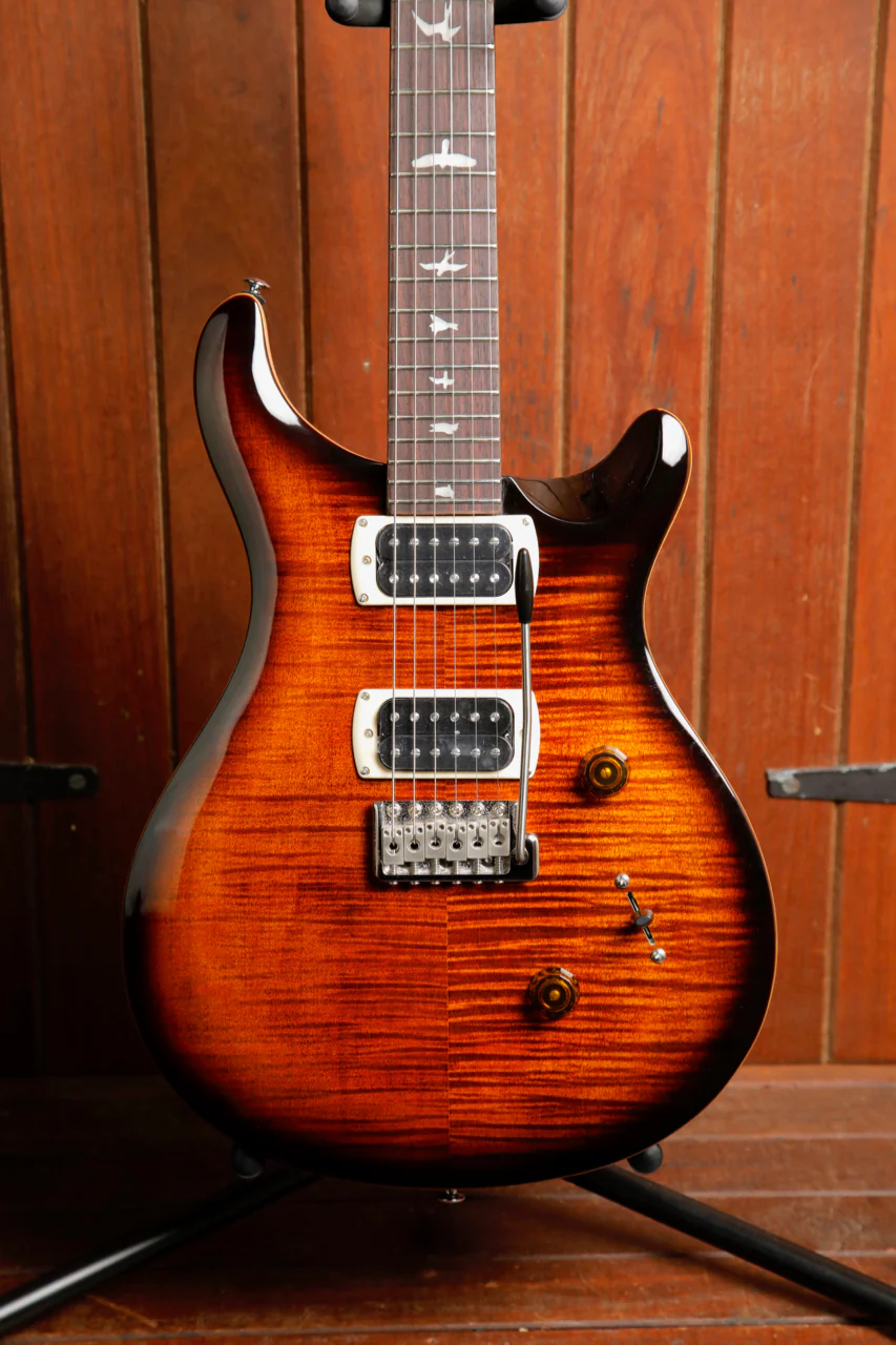 PRS Paul Reed Smith SE Custom 24 Black Gold Burst Electric Guitar