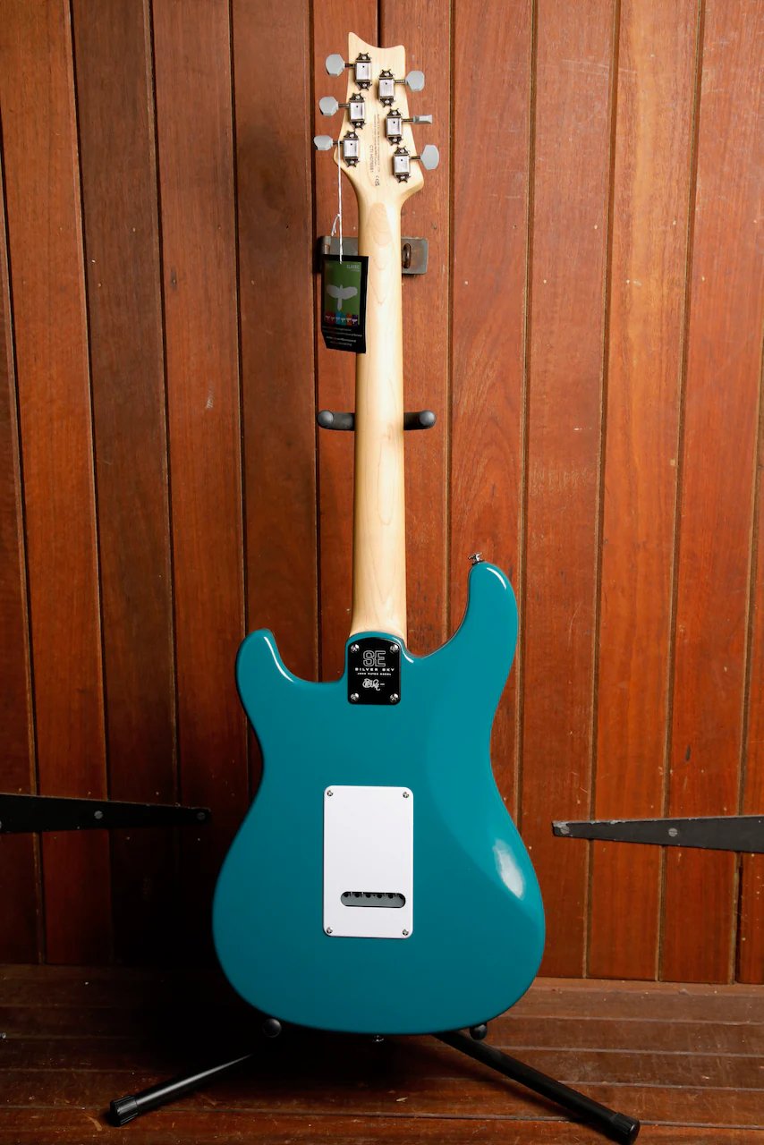 PRS Paul Reed Smith SE Silver Sky Nylon Blue Electric Guitar - Image 10