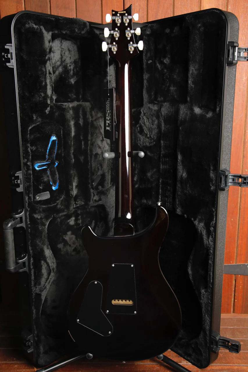 PRS Custom 24, Pattern Thin, Black Gold Burst Electric Guitar - Image 12