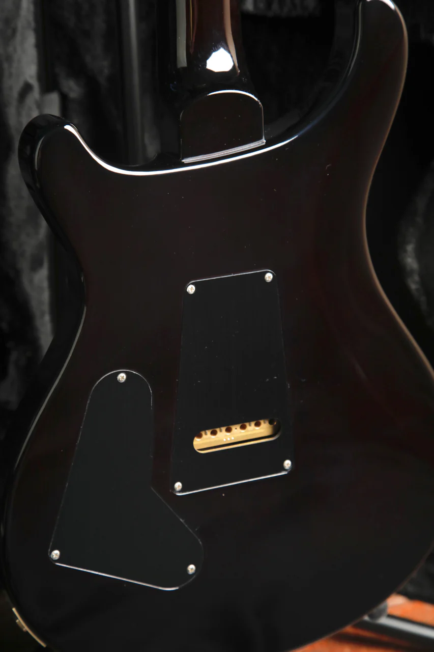 PRS Custom 24, Pattern Thin, Black Gold Burst Electric Guitar - Image 15
