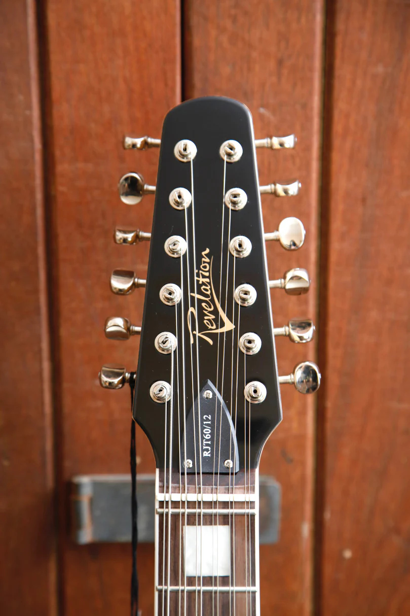 Revelation RJT60/12 12-String Sunburst Solidbody Electric Guitar - Image 3