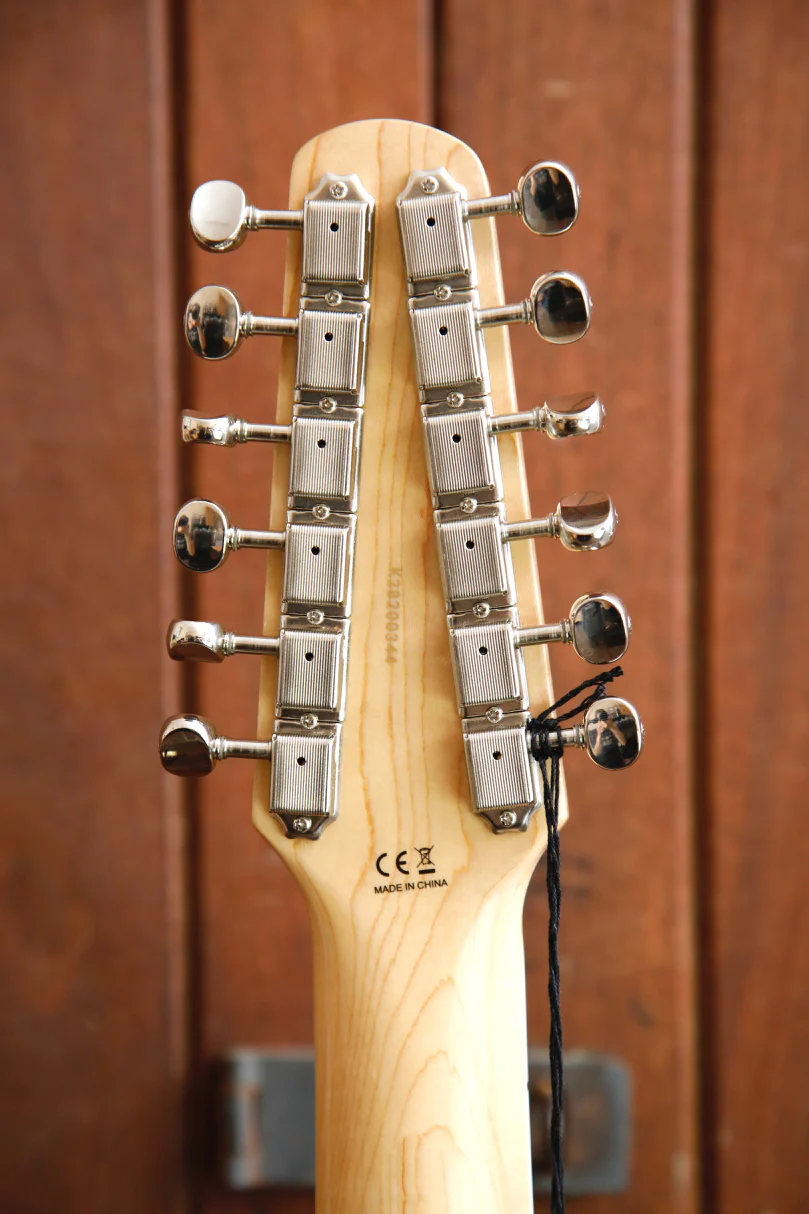 Revelation RJT60/12 12-String Vintage White Electric Guitar - Image 11