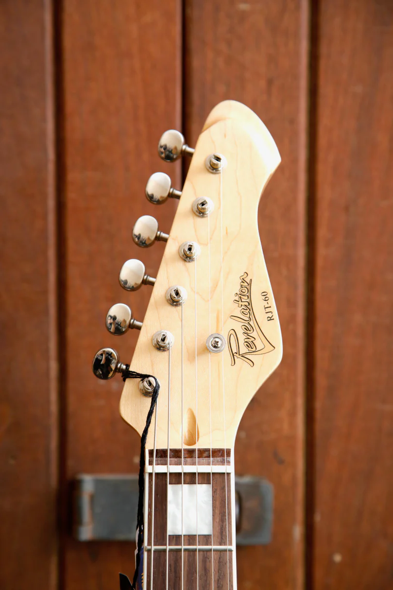 Revelation RJT60 Sky Blue Offset Electric Guitar - Image 3