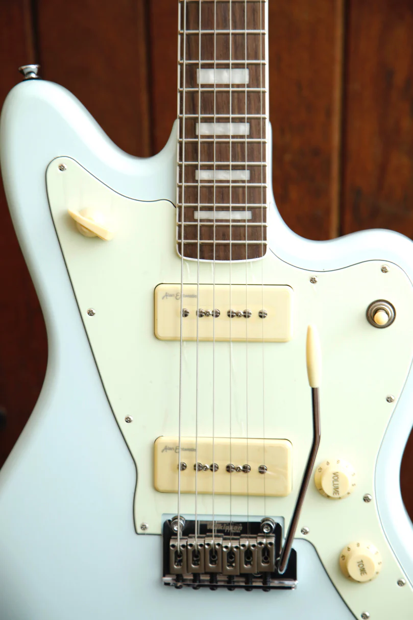 Revelation RJT60 Sky Blue Offset Electric Guitar - Image 5