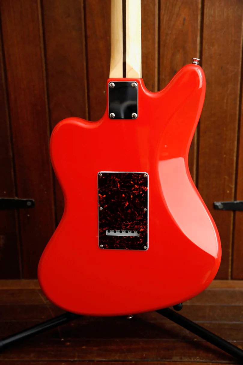 Revelation RJT60 Fiesta Red Offset Electric Guitar - Image 10