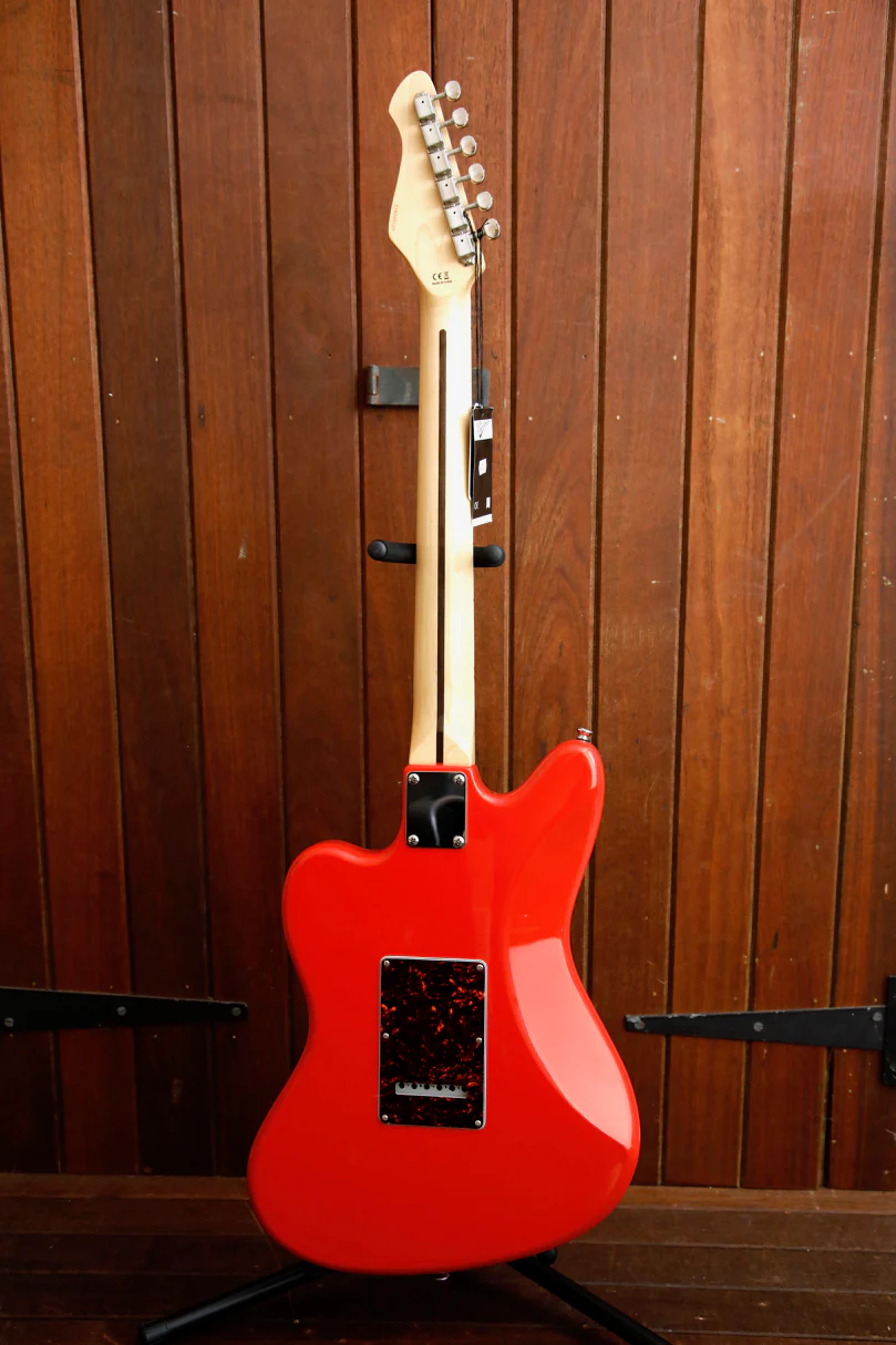 Revelation RJT60 Fiesta Red Offset Electric Guitar - Image 11