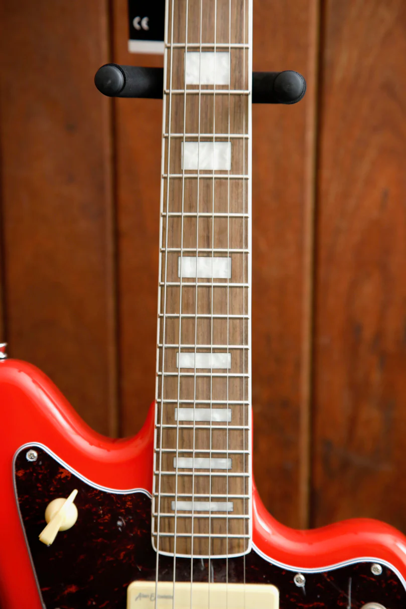 Revelation RJT60 Fiesta Red Offset Electric Guitar - Image 5