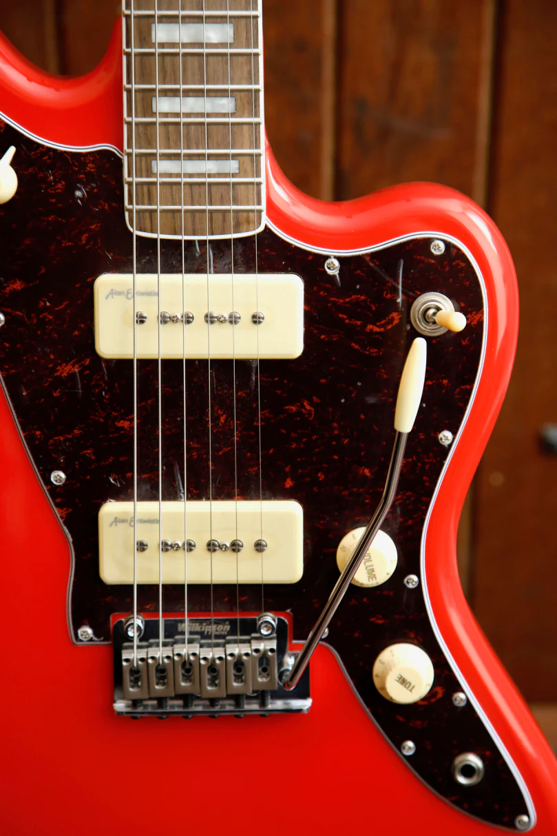 Revelation RJT60 Fiesta Red Offset Electric Guitar - Image 6