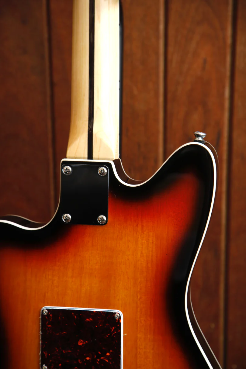 Revelation RJT60-TL Sunburst Semi-Hollowbody Electric Guitar - Image 14