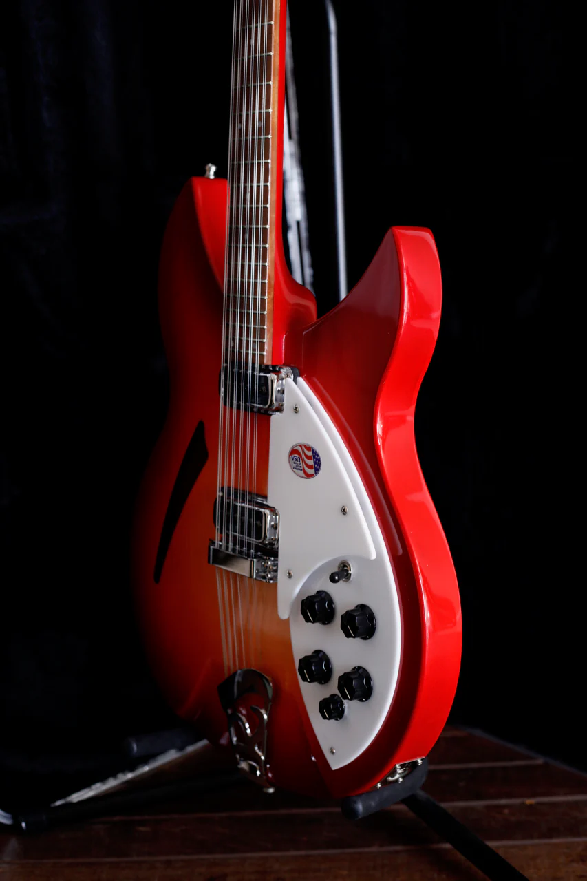 Rickenbacker 330/12 12-String Fireglo Semi-Hollow Electric Guitar - Image 7