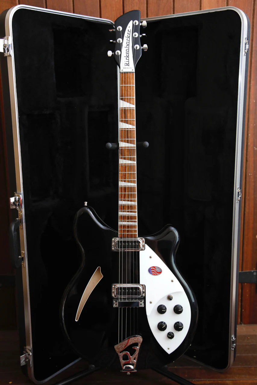 Rickenbacker 360 Jetglo Semi-Hollow Electric Guitar - Image 2