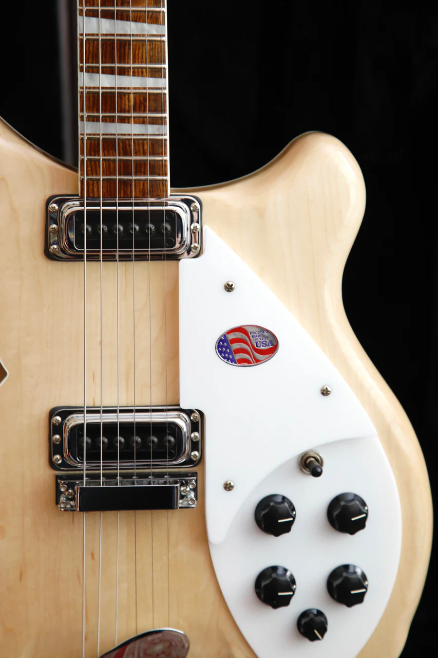 Rickenbacker 360 Mapleglo Semi-Hollow Electric Guitar - Image 6