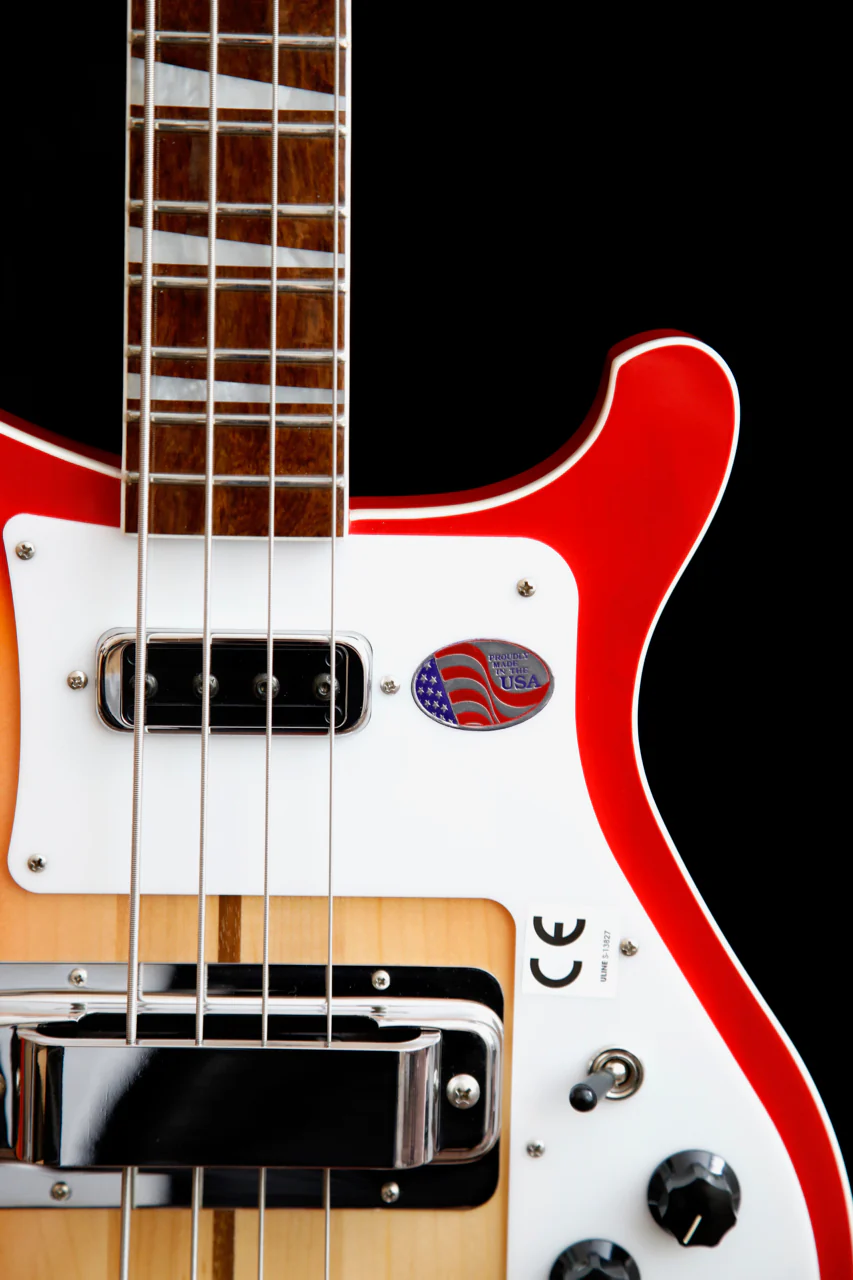 Rickenbacker 4003 Fireglo Solidbody Electric Bass Guitar - Image 6