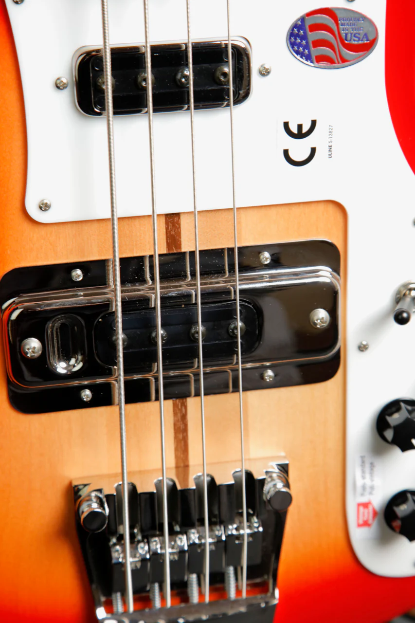 Rickenbacker 4003S Fireglo Solidbody Electric Bass Guitar - Image 7