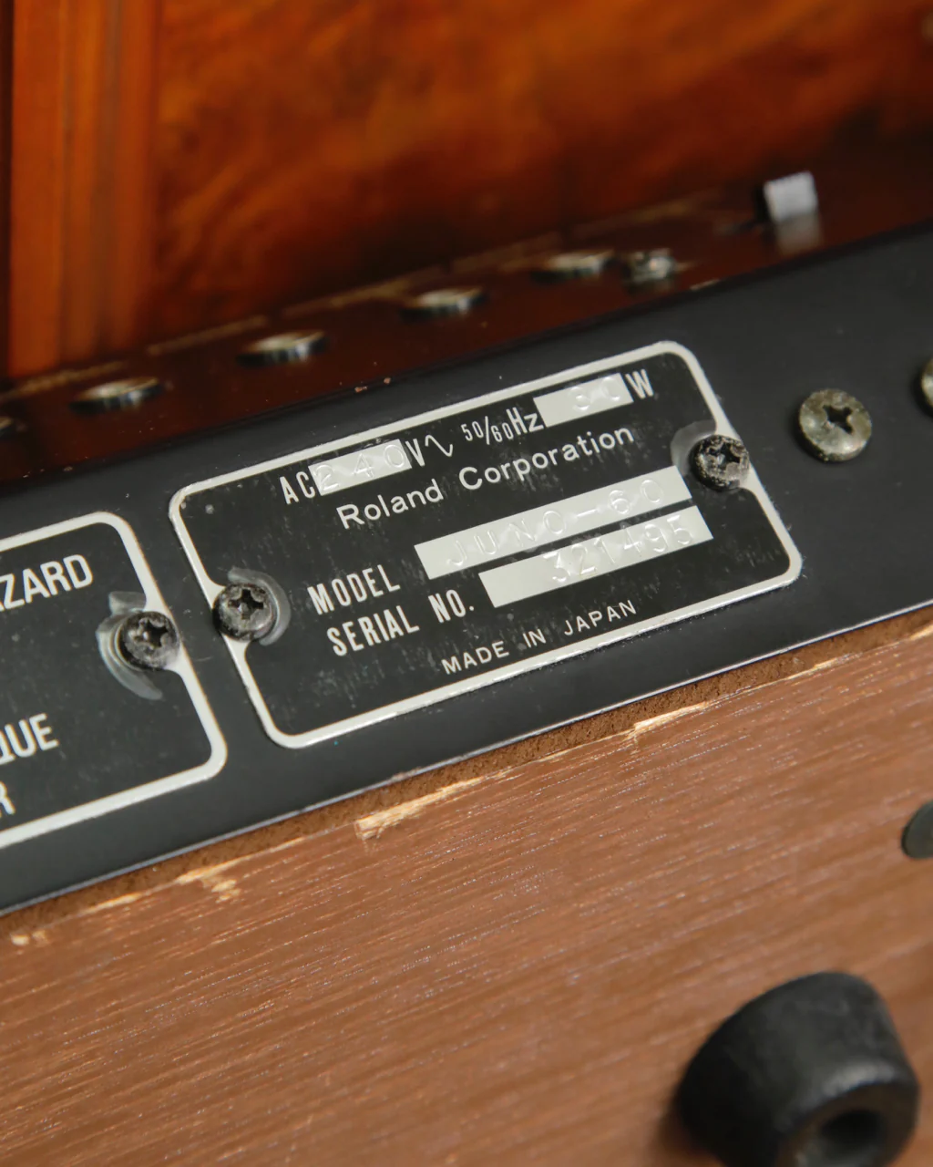 Roland Juno-60 61-Key Programmable Polyphonic Analogue Synthesizer 1983 Pre-Owned - Image 10