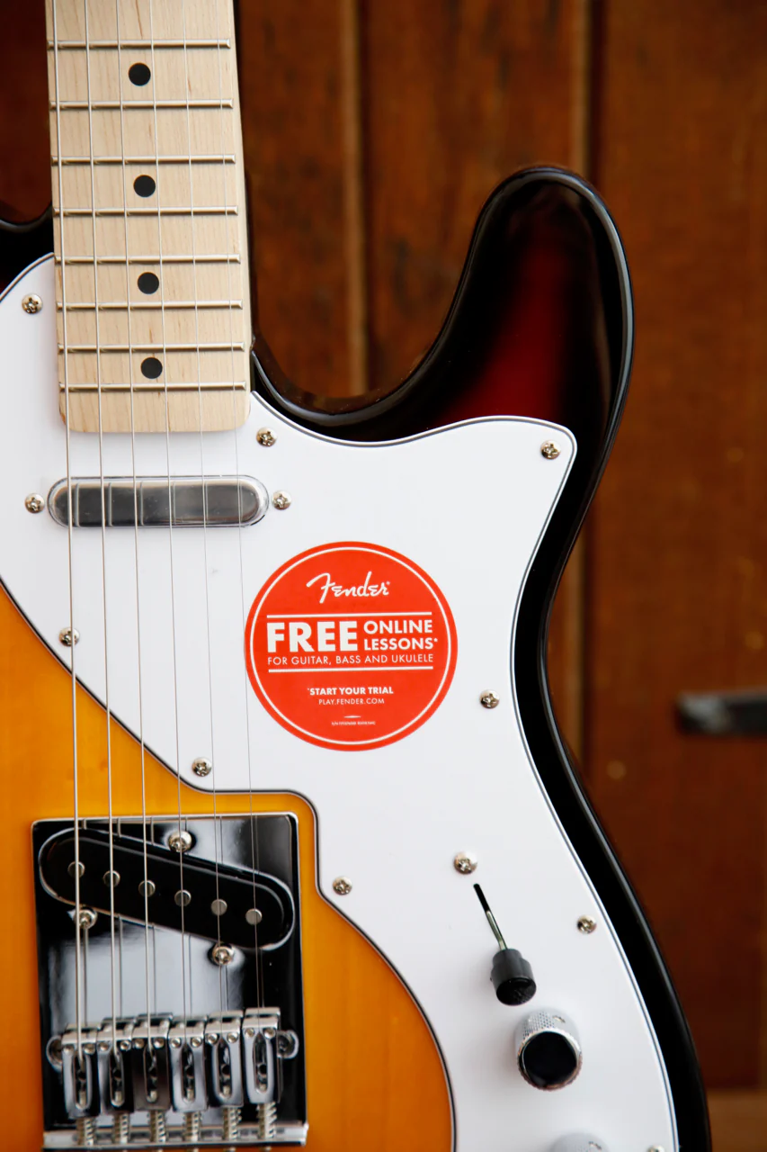 Squier Affinity Series Telecaster Thinline 3-Colour Sunburst Electric Guitar - Image 5