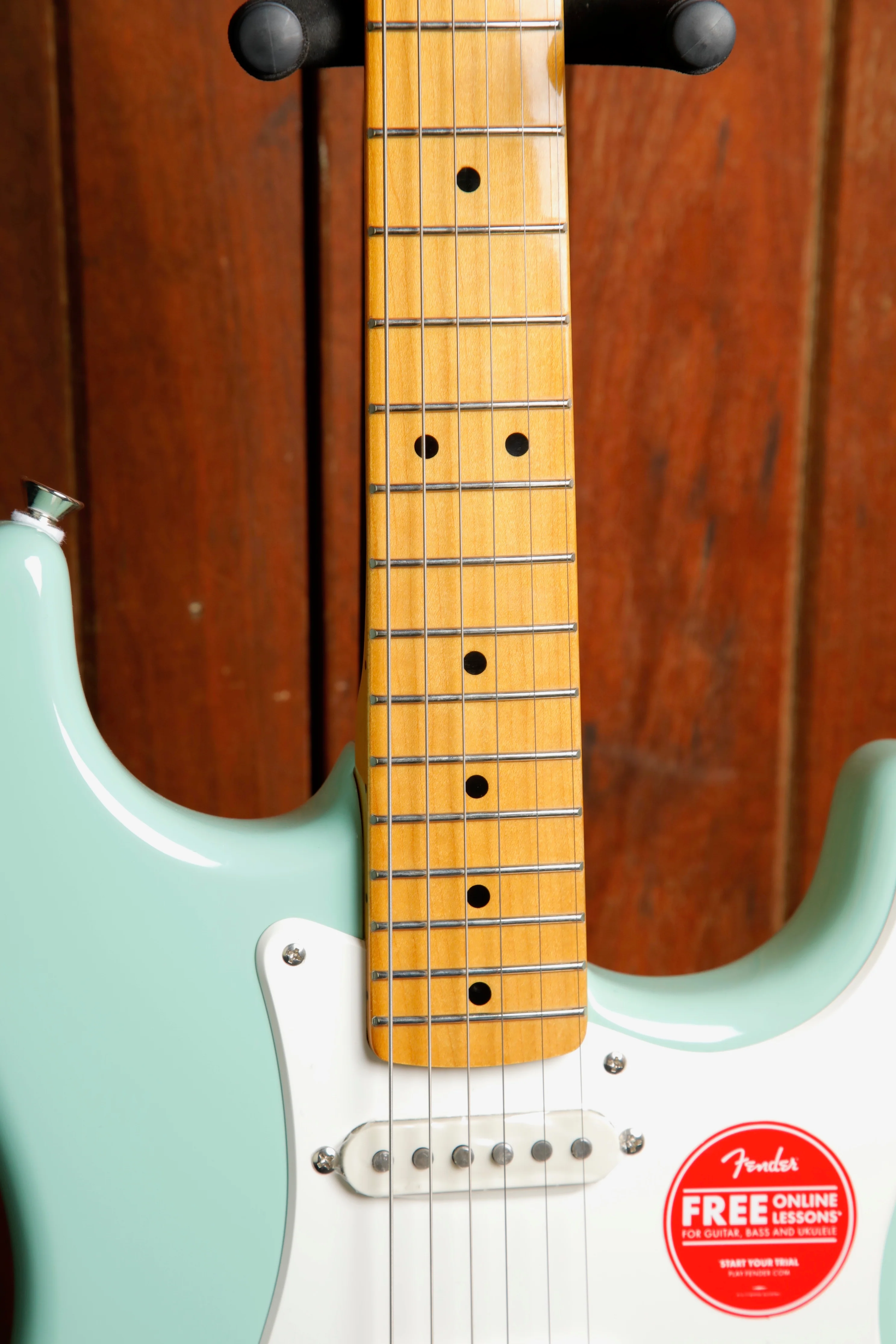 Squier Classic Vibe '50s Stratocaster HT Surf Green Electric Guitar - Image 5
