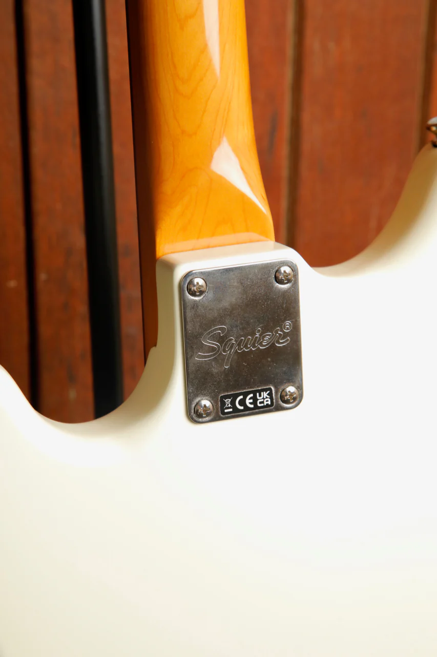 Squier Classic Vibe '60s Mustang Bass Olympic White Pre-Owned - Image 15